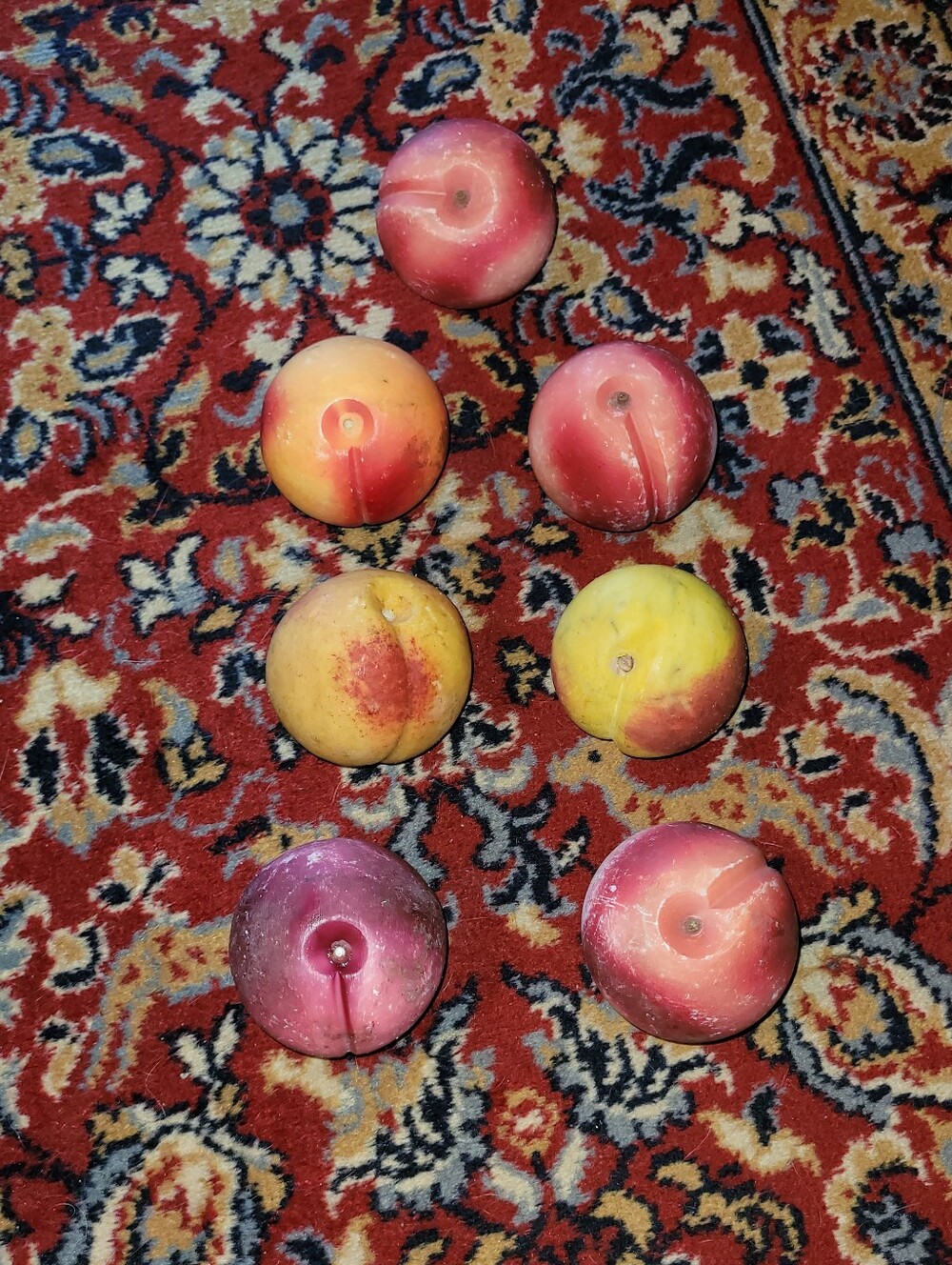 Vintage Stone Fruit Peaches